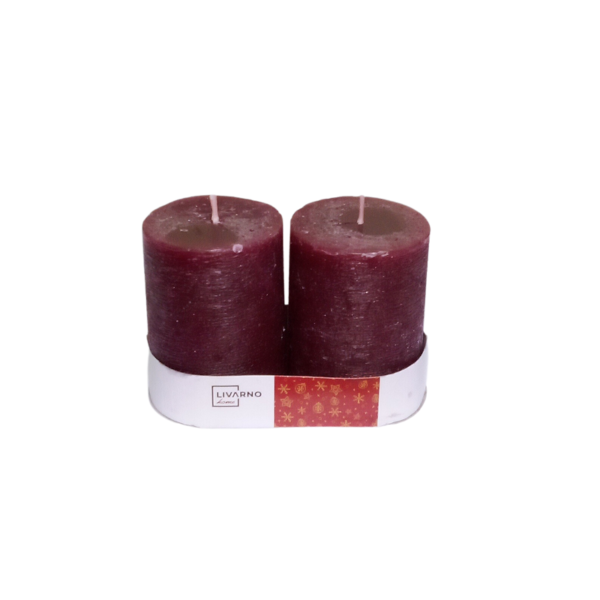 Pack de 2 Velas Navidad