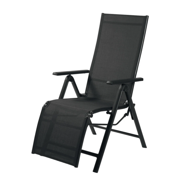 Silla Reposera Plegable de Aluminio