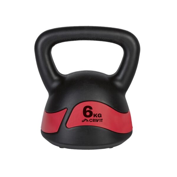 Kettlebell Recubierta en Plástico 6 KG