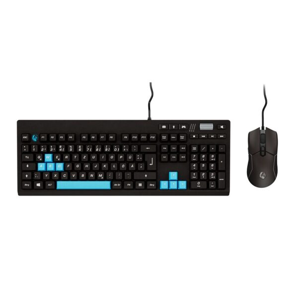 Gaming Set, Con Teclado, Ratón y Alfombrilla - Imagen 2